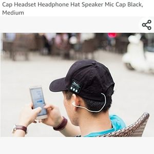 Hat Bluetooth headset